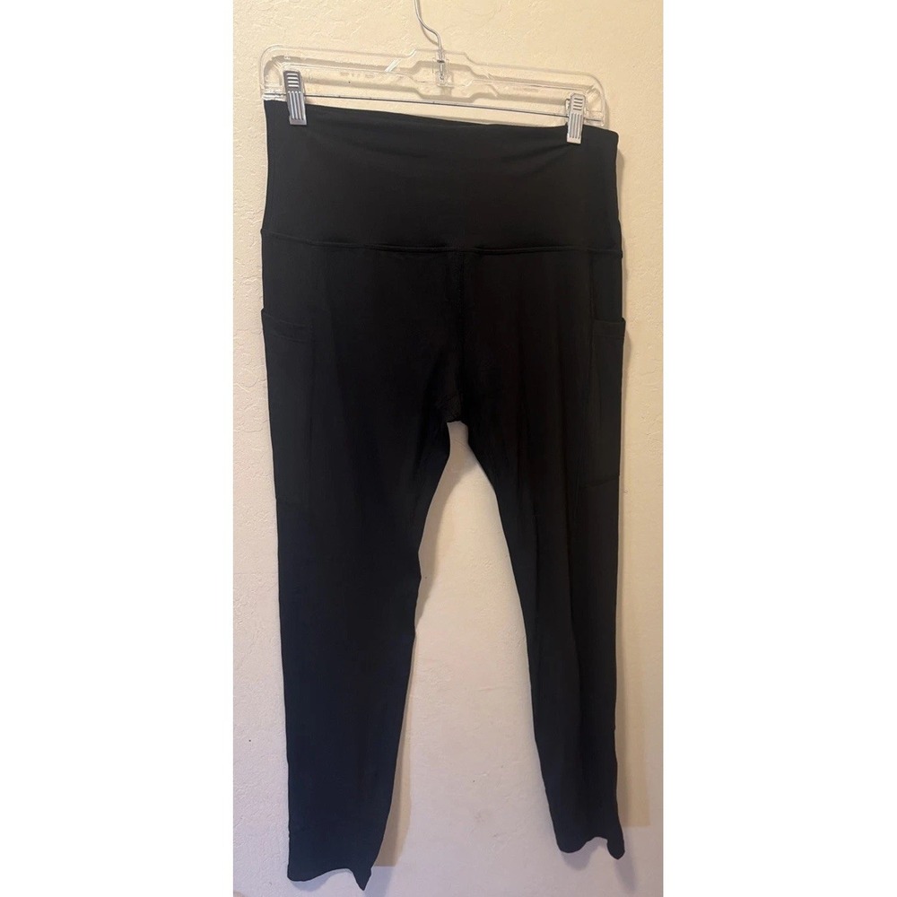 Shapermint Essentials Black Women's Legging Size L High-Rise Stretch Active Wear - Picture 2 of 4